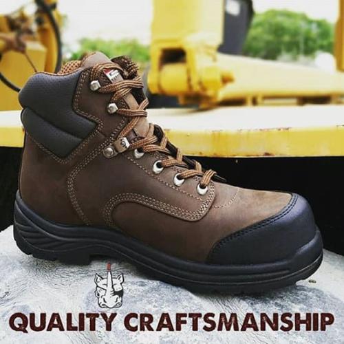 Rhino 6 inch dark brown boot